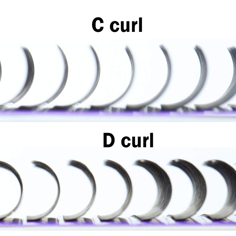 NAGARAKU Volume Eyelash Extensions 0.05mm D curl 13mm Russian Fan