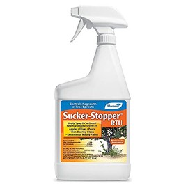 Monterey Sucker Stopper RTU, Ready-to-Use Sprout Growth Regulator, Controls Regrowth of Tree Sprouts, 16 oz