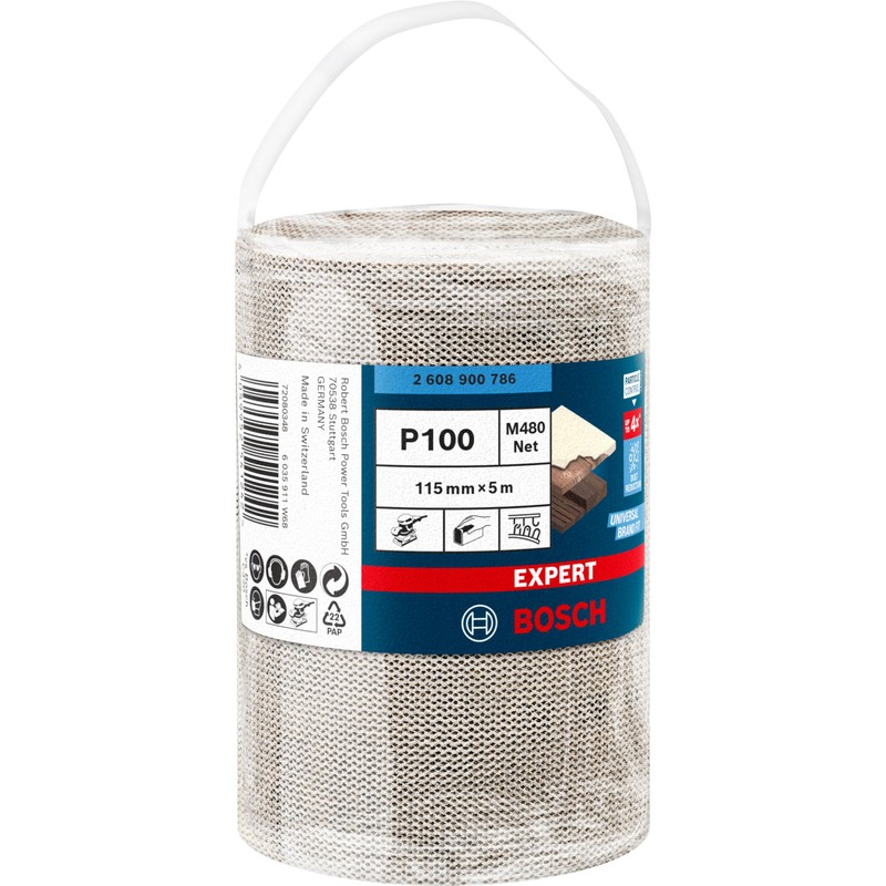 Bosch 1 x Expert M480 Mesh Structure Sanding Roll (for
