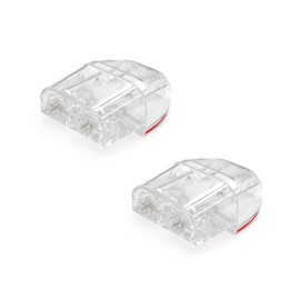 2Pack Car Deer Warning Whistle Devices, Deer Whistles for Car, Horns Sensor Alerts Gadgets for Avoids Collisions, Deer Warning Devices Animal Alert for Vehicles & Motorcycles (Clear)