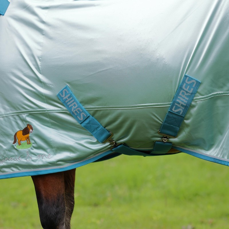 Shires Winnie & Me Fly Combo Rug - Blue 5ft0