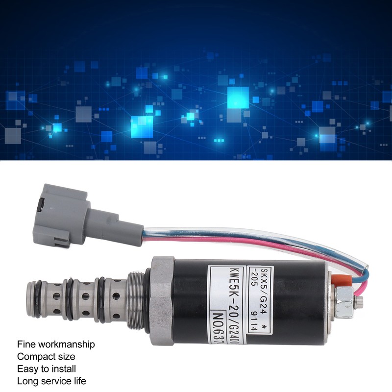 Safe Locking Solenoid Valve Alloy Steel Compact Size High Hardness