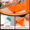 HANJKINZ 40 Pack Microfiber Paint Roller, 4 Inch and 6