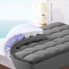 ChiXpace Dual Layer 4 Inch Memory Foam Mattress Topper Queen