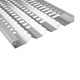 Kalomo Grill Burners Radiant Tray for DCS Grill 27DBQR, DCS 36 BGB36-BQARL, DCS 48 BGB48-BQARL, DCS 30 BGB30-BQR-L, 18 5/8" Stainless Steel Grill Heat Plates Shield Cooking Gas Grill Replacement Parts