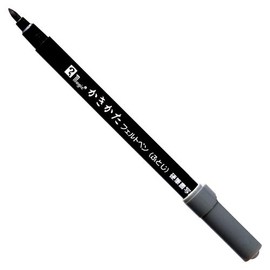 Teranishi Chemical Industry Magic Kakata Felt Pen, Bold Point, Black, MKF-L, 1 Piece