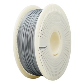 eSUN Basic PLA Refilament 1.75mm and Upgarded eSpool+ Set, Reusable and Removable Filament Spool Replacement with 3D Printer Refill Basic PLA, 1KG Spoolless 3D Printing Filament, Silver