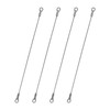 Tabanzhe Cabinet Window Door Restrictor 4PCS 8 Inch Stainless Steel