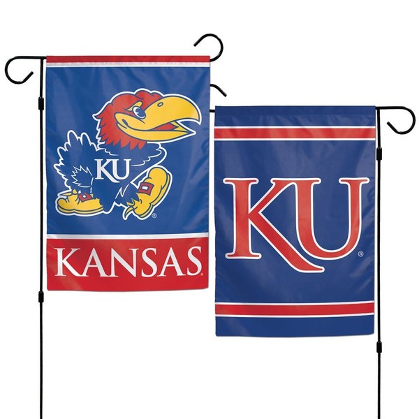 Wincraft NCAA Kansas Jayhawks Garden Flag, 12"x18", 2-Sided, Team Color