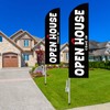 SmoothNovelty Open House Flag 15 ft with Flag Pole Ground
