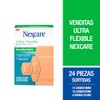 3M Nexcare, Venditas Ultraflexibles, Tamaños Surtidos, Color Beige, Caja con