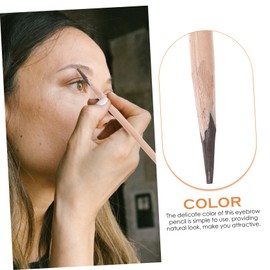 minkissy Wooden Eyebrow Pencil Non-smudge Fine Tip Long-lasting Women's Makeup Essential