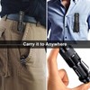 LETMY Tactical Flashlight, Super Bright LED Mini Flashlights with Belt