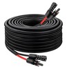 Solar Panel Extension Cable - 8AWG 25FT Solar Wire with