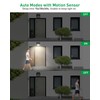 ALUSSO Solar Lights Outdoor Waterproof IP65 with 3 Modes,1000LM Flood