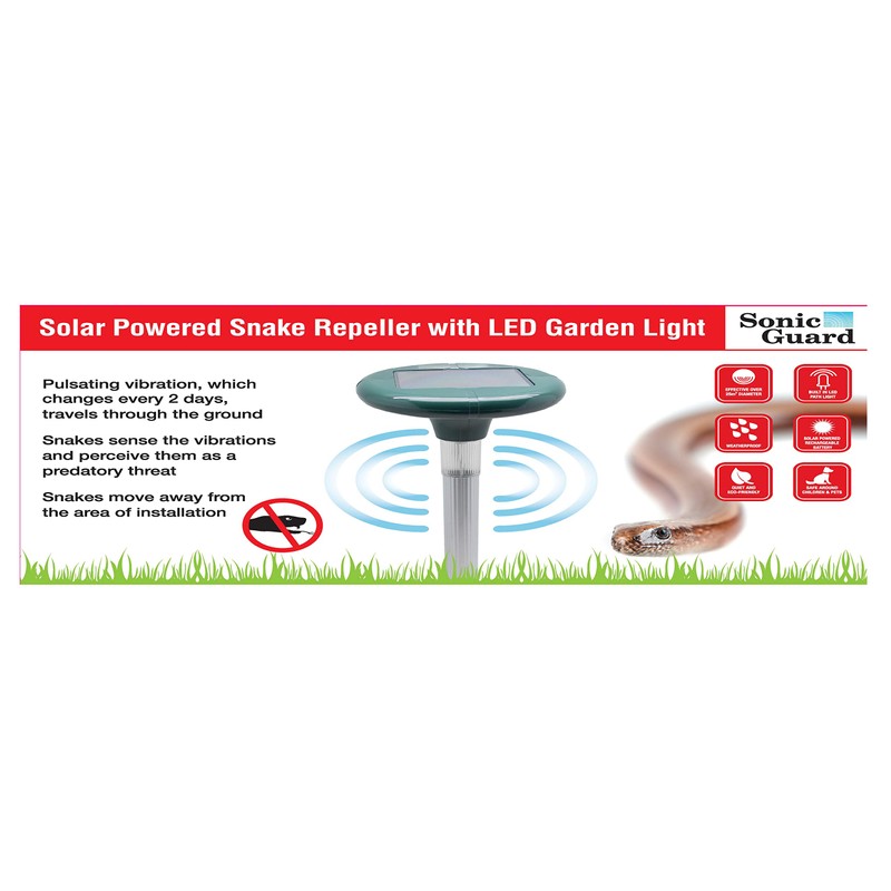 Sonic Guard Solar Snake Repeller