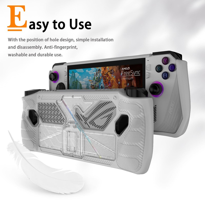 Miimall Compatible with ROG Ally Case|PC+TPU Anti-Drop Anti-Scratch Protective Case