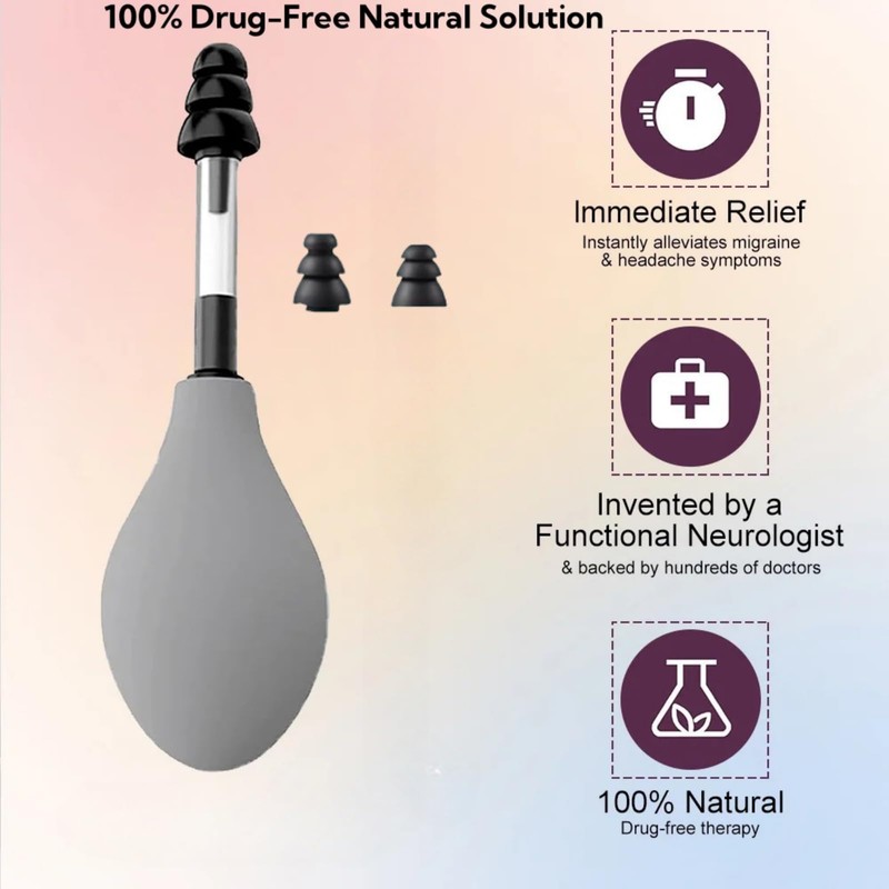 Ear Pressure Relief Suction Device, Ear Pressure Tool, Airplane Ear