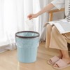 Qskely 5 L Bin Bags, Small Bin Liner, Clear Trash