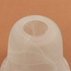 Eumyviv 4 Pack Bell Shaped Alabaster Glass Lamp Shade Replacement