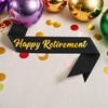 Happy Retirement Sash, Retirement Party Decorations, Funny Retirement Party Supplies,
