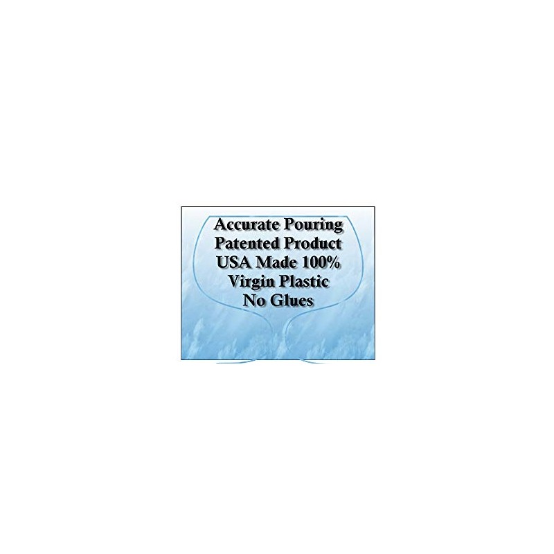 Precision Pour Measured Pourers With BUG & DUST FLAP 1-1/2