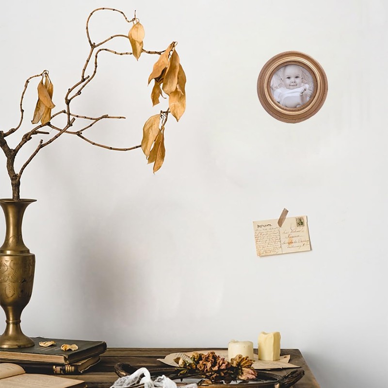 3 x 3 Picture Frames,Round