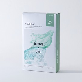 Mediheal Derma Synergy Wrapping Mask Trouble Soothing (Tea Tree X Cica) 10 Sheets, 1 Pack