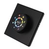 Smart Thermostat Black App Remote Control Timing Energy Saving High