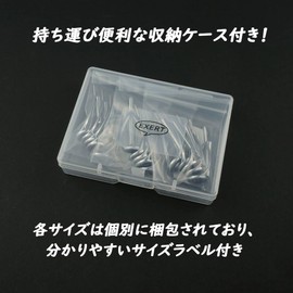 Top Guide, Rod Guide, Thread Winding Type, Stainless Steel, Fishing Rod, Tip Repair, 15 Piece Set (0.3 - 0.1 inch (8 - 2.8 mm, 8 - 3.2 mm, 8 - 3.6 mm)