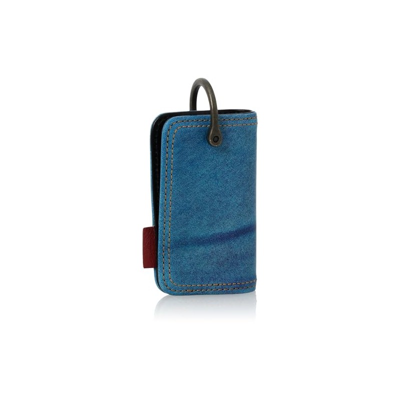 [Madyjack Soup] Denim Denim Key Case, Men's and Women's, Leather,