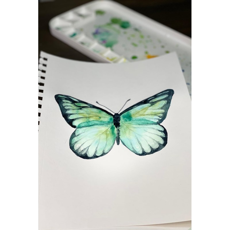 Grumbacher Academy Watercolor Paint, 7.5ml/0.25 Ounce, Sap Green (A187)