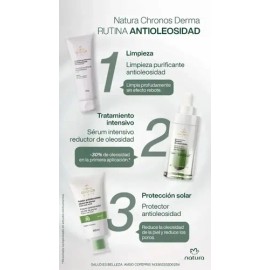 Sérum Reductor de Oleosidad Natura Chronos 30ml  Oil Control Night Serum for Oily Skin                                                                