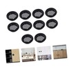 jojofuny 30pcs Vent Cover Breathable Mesh for Cabinets and Desks
