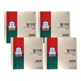 Jeonggwanjang 정관장 정관장 활기력 20ml x 16개입 4박스 -SDL- Korean Ginseng Jeonggwanjang Vitality Power 20ml x 16 Pack 4 Boxes -SDL-