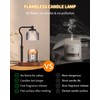 Kadrama Candle Warmer Lamp with Timer, Electric Candle Warmer Adjustable