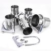 2 Piece Car Clamp M8 Pipe Clamp Ø52-80 mm Special