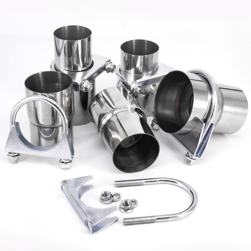 2 Piece Car Clamp M8 Pipe Clamp Ø52-80 mm Special