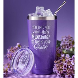 CITTA CITTA Gifts for Women Mom Wife Her, Unique Birthday Mother's Day Thank You Gift for Women, Best Friend, Lavender Spa Bath Gift Basket Set for Her, Self Care Get Well Retirement Appreciation Gifts