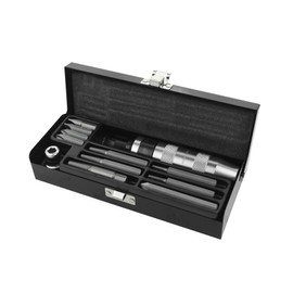Impact Bolt Extractor Set, 12 Pieces, Impact Driver, 1/2" Drive, Alloy Steel
