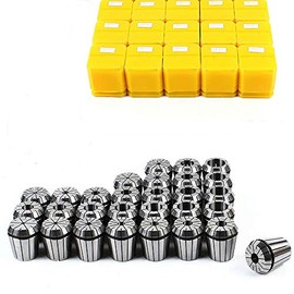29 Pcs ER40 Precision Spring Collet Set for Boring, Drilling, Tapping, Milling Lathe Engraving Tool