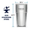 YETI Rambler Stackable Pint, Vacuum Insulated, Stainless Steel with MagSlider