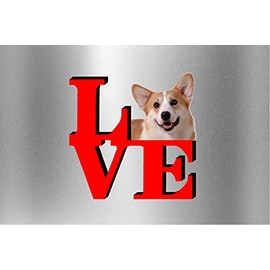 Pembroke Welsh Corgi Dog Love Park Cute Dog Fridge Refrigerator Car Magnet