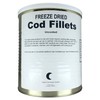 Freeze Dried Cod Fillets 9 oz per can #10 Size