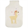 'Lama with A Butterfly On Her Nose' Hot Water Bottle