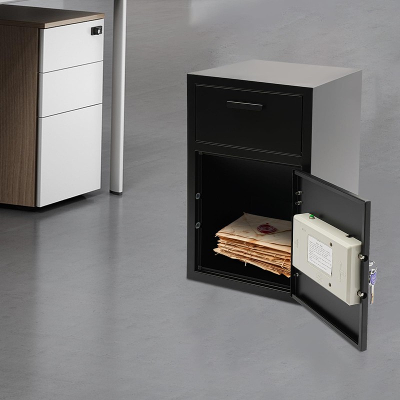 2.6 Cub Depository Safe, Drop Box for Money Mail and