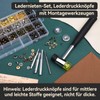 320 Piece Leather Rivets Set, Hollow Rivets Set, Press Stud
