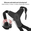 Reflex Camera Motorcycle Helmet Chin Mount with Adjustable Straps for