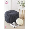 King Cole 5536 Knitting Pattern Poufs and Cushions in Big