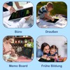 Colourful LCD Writing Board, 16 Inch Large Drawing Board, Electronic